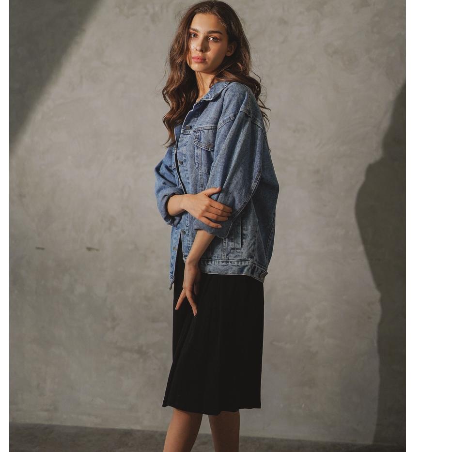 Terpercaya This Is April Jaket Jeans Wanita Pierro Jackets Denim – 180517