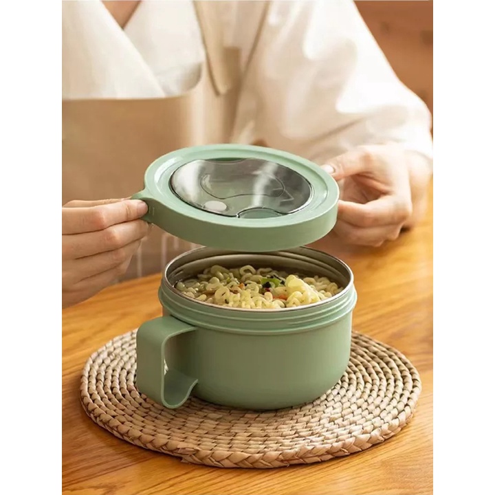 Instant Noodle Bowl 115 Mangkok Sup Preimum Japanese Style Food Bento Tempat Sup Bubur Nasi Kapasitas 850ml Noodle Bowl