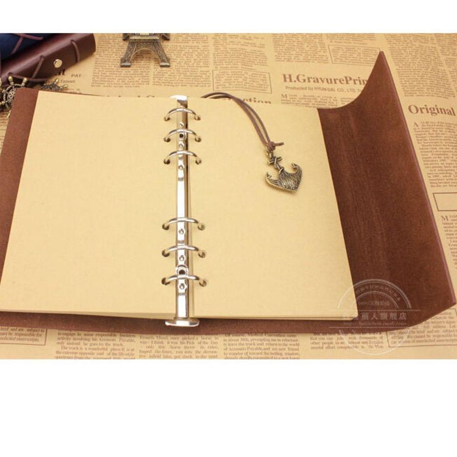 

Diskon✔️Buku Catatan Binder Kulit Retro Pirate / Buku Binder Klasik|SQ8