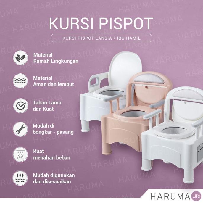 KURSI PISPOT / KURSI PISPOT LANSIA / KURSI PISPOT IBU HAMIL