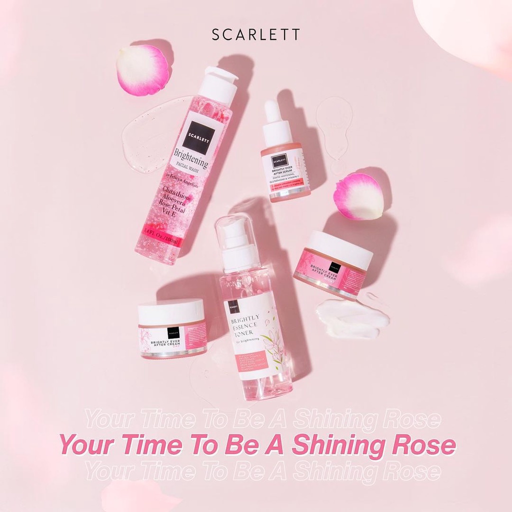 Scarlett Whitening Original BPOM Body Lotion, Body Shower, Shampoo, Conditioner, Body Scrub, Serum Wajah, Day cream, Night Cream, Body Serum