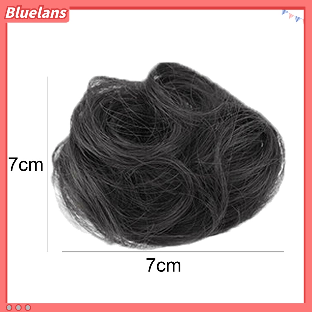 Bluelans Klip Cakar Rambut Extension Keriting Chignon Mini Untuk Aksesoris
