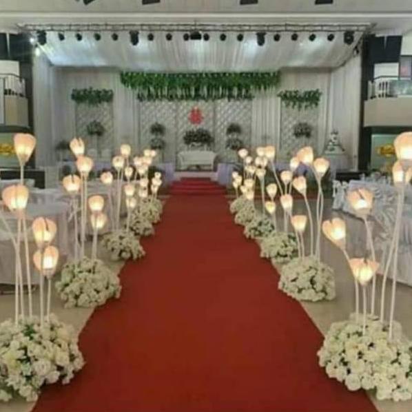 KAP LAMPU BUNGA TULIP UNTUK DEKORASI [SBA.18Oc22w]