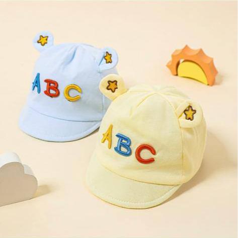 7.7  Topi Anak Fashion Motif ABC Import Laki laki Perempuan