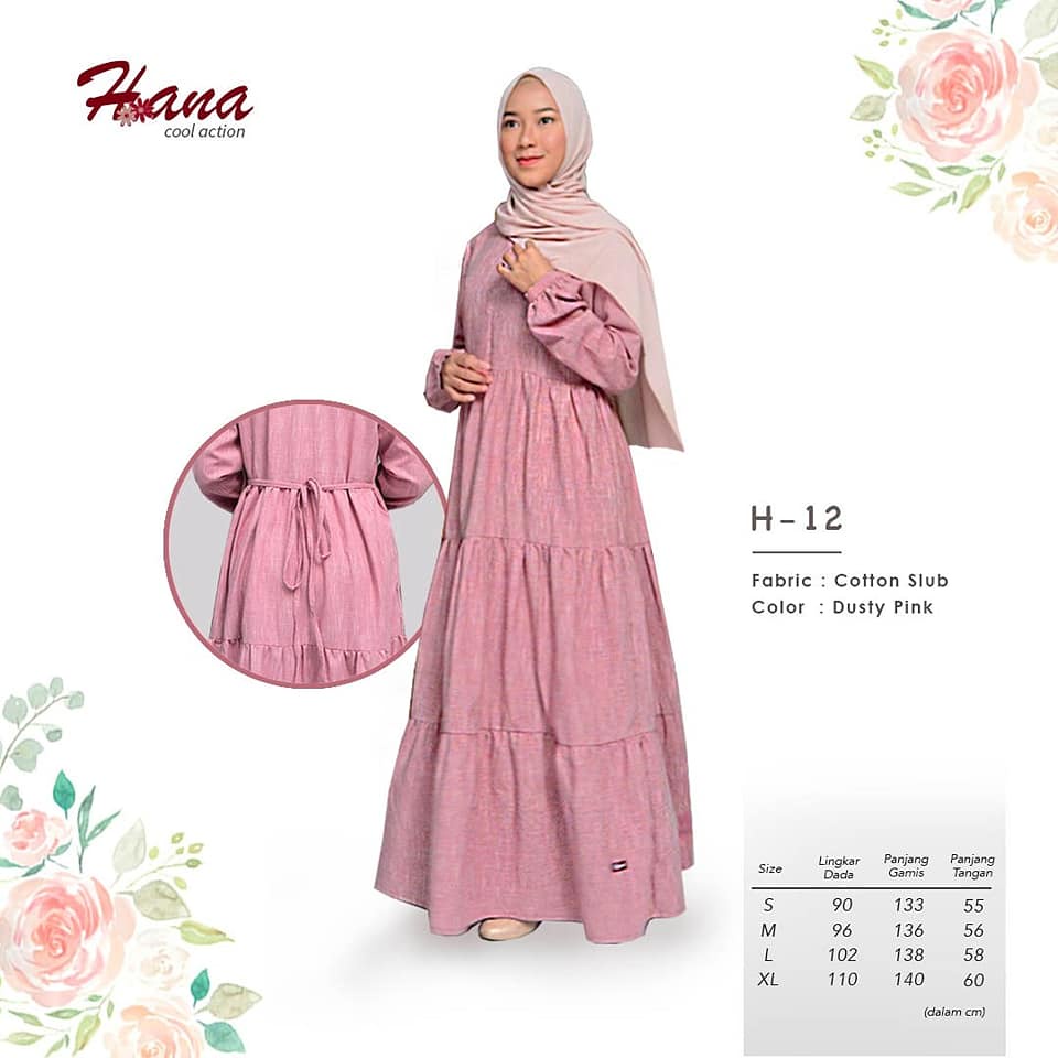 ENDOMODA GAMIS WANITA MUSLIM HANA 12/GAMIS BUSUI/GAMIS TERBARU