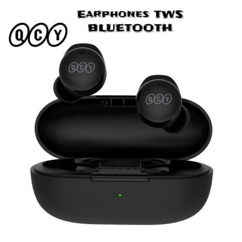 QCY Original Product TWS Bluetooth Earphone with Charging Case - QCY-T17