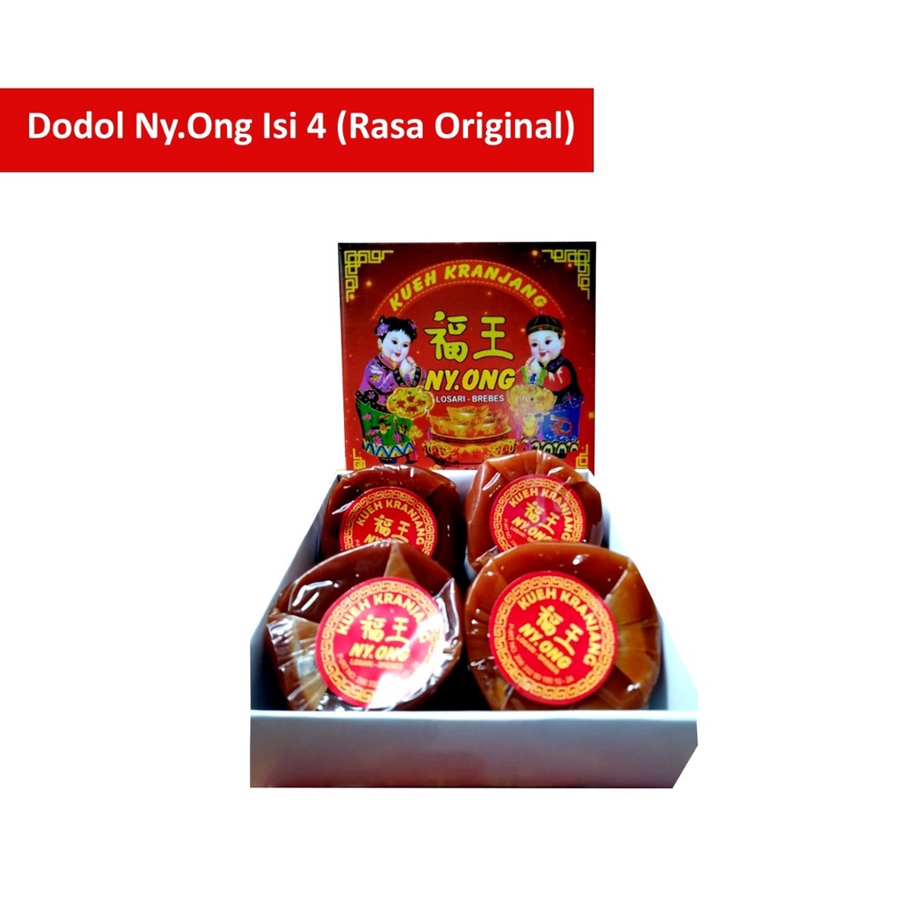 

DODOL NY.ONG ORIGINAL 1KG 1 PACK (4 PCS)