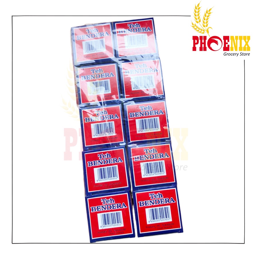 

Teh bendera isi 10 kotak kecil 500 Gram