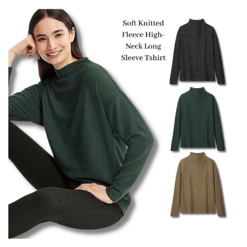 UNIQLO SOFTKNITTED FLEECE