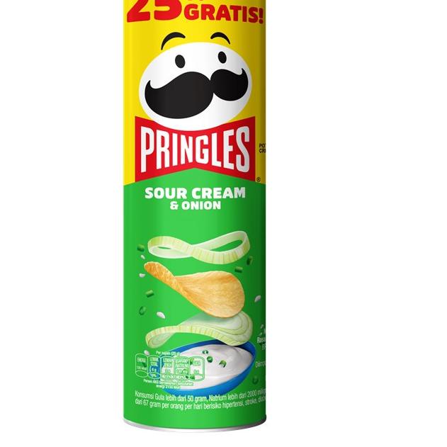 

ㅀ Pringles Sour Cream & Onion 107 gr TERLARIS 2298 ⁂