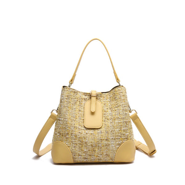 HANA Lulaby Sling Tweed Bag M3510 - Yellow