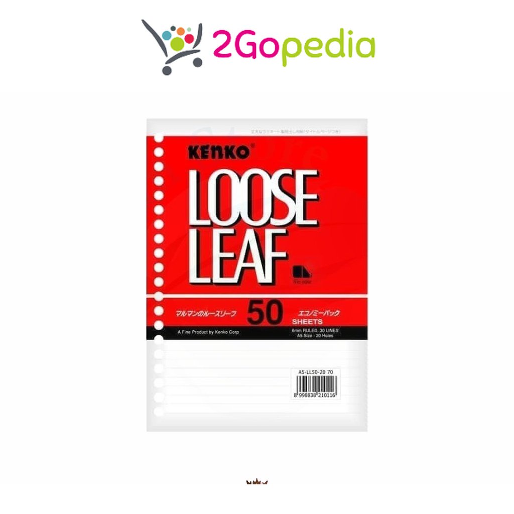 

Kenko - Loose Leaf A5 isi 50 Lembar Grosir Murah Atk