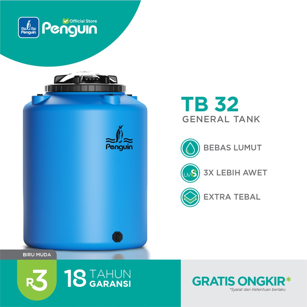 Penguin Tangki | Toren | Tandon Air TB 32 300 liter
