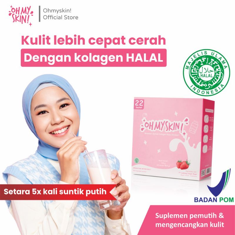 Ohmyskin Collagen drink (FREE PARFUM)