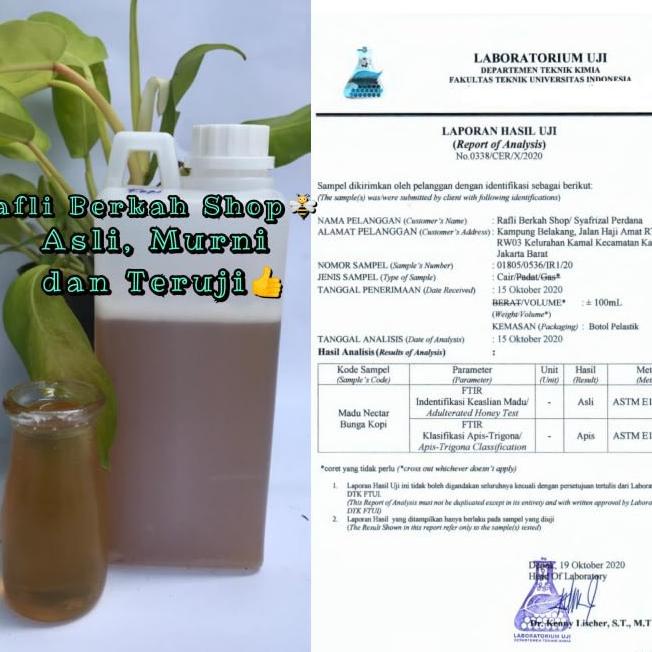 

Hemat Banget--Madu Asli - Madu Kopi Murni 100% Original 1kg