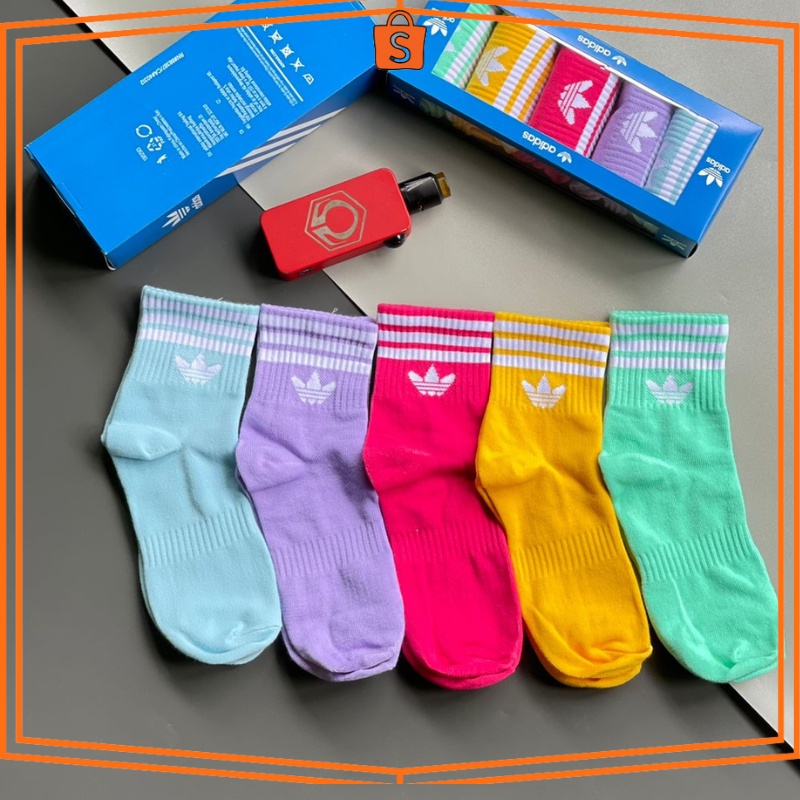 ADIDAS SOCK QUARTER WOMAN/ ADIDAS QUARTER SOCK / KAOS KAKI ADIDAS PENDEK / KAOS KAKI ADIDAS ORIGINAL