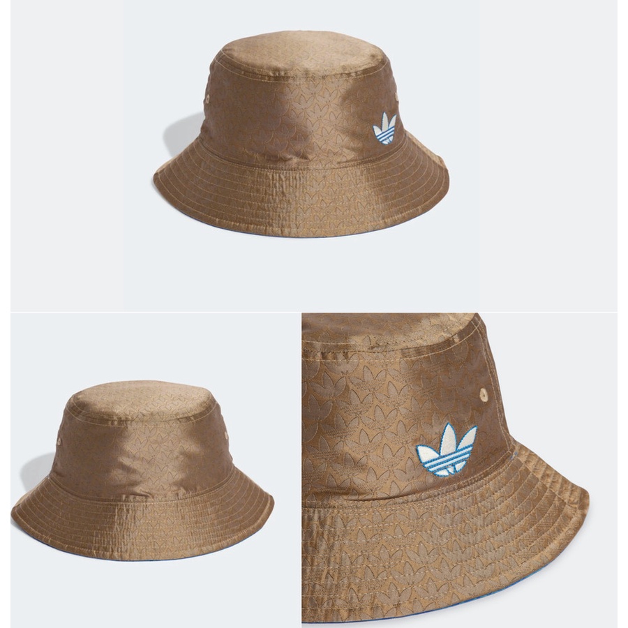 Adidas Adicolor 70s Reversible Bucket Hat HZ9674 Topi Original 2 sisi Bolak Balik