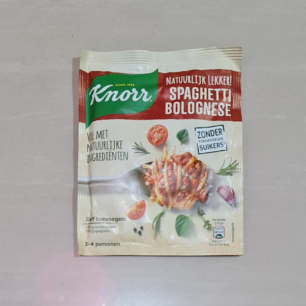 

Knorr Naturally Tasty Spaghetti Bolognese 43 Gram
