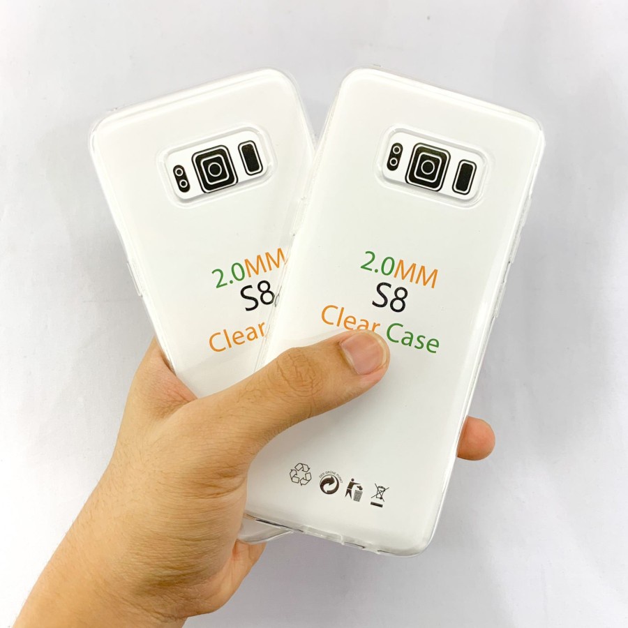 CASE SAMSUNG S8 - SOFTCASE CLEAR HD PREMIUM SAMSUNG S8 BIASA - BC