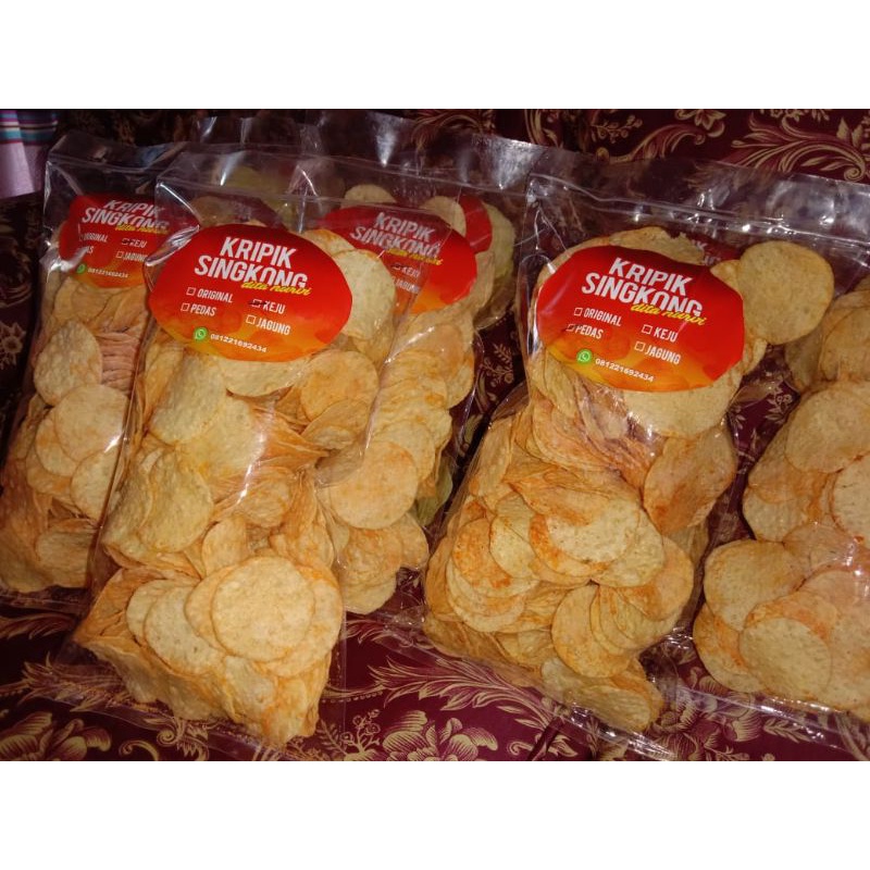 

kripik singkong varian rasa