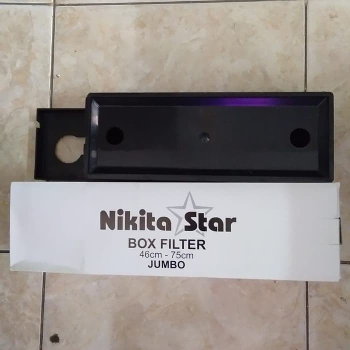 Nikita Star Box JUMBO Filter Box Kotak Kosong Jumbo Filter Atas Aquarium