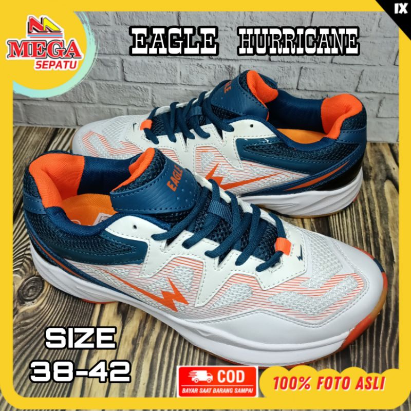 SEPATU BADMINTON PRIA DEWASA EAGLE HURRICANE