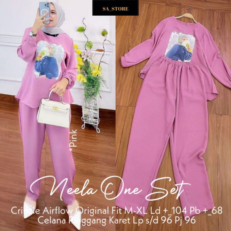 Neela one set