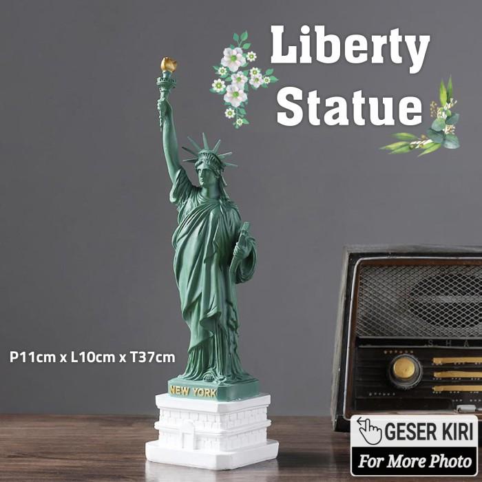 Patung Liberty Statue Pajangan Liberty Amerika Miniatur Liberty