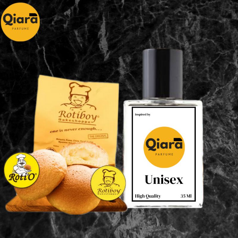 Qiara Parfume Parfum Aroma Roti'O Boy Coffe Vanilla Farfum Minyak Wangi