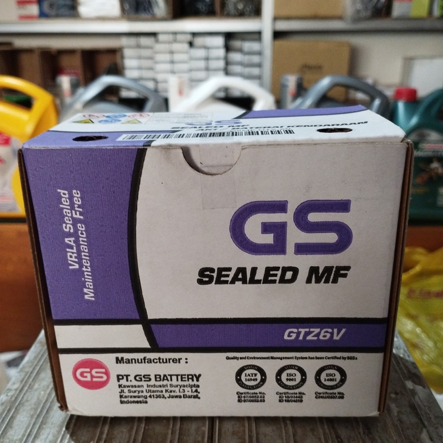 Aki GS GTZ6V Original