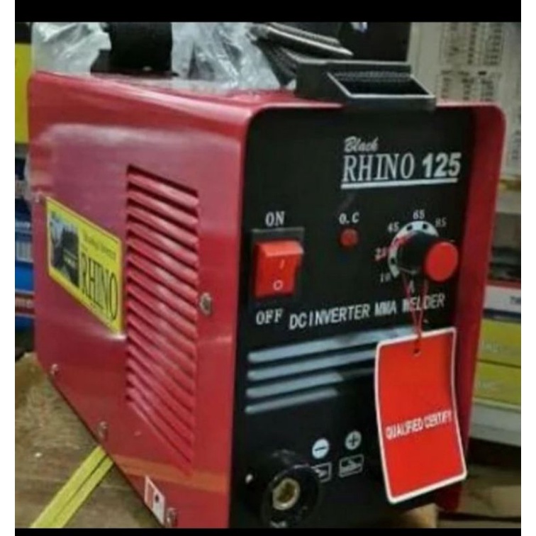 MesinLas Travo las Inverter BLACK RHINO MMA 125 900watt