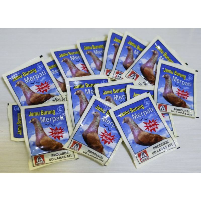 TERMURAH JAMU PIL MERPATI SUPER BALAP JUARA ISI 21 BUTIR PRODUKSI LARAS ATI LARASATI