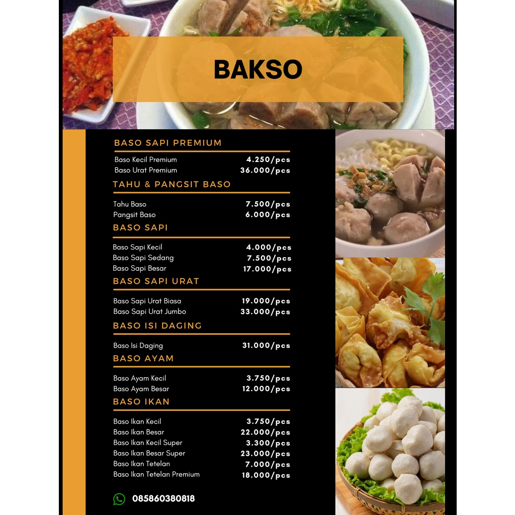 

Bakso Ikan Kecil Super
