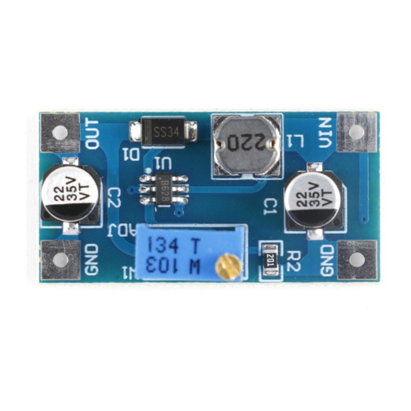 Btsg XH-M415 SX1308 DC-DC Step UP Boost Converter Module Peak 2A Adjustable 2V-24V Ke 3V 28V