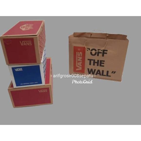 

BAYAR DITEMPAT✔️Paperbag Vans Paperbag Vans Box Vans Dus Vans Tas Bag|KD2