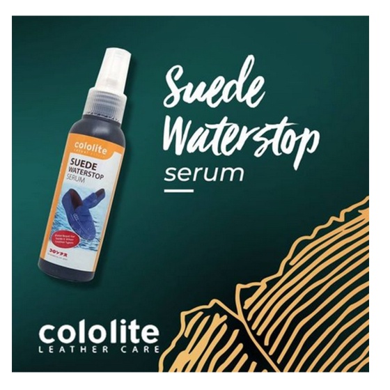 Cololite Casual Active Suede Waterstop Serum Water Semir Sepatu Kain Perawatan Sepatu Bahan Kain Kanvas Colo Lite Kololait Cloth Shoe Polish