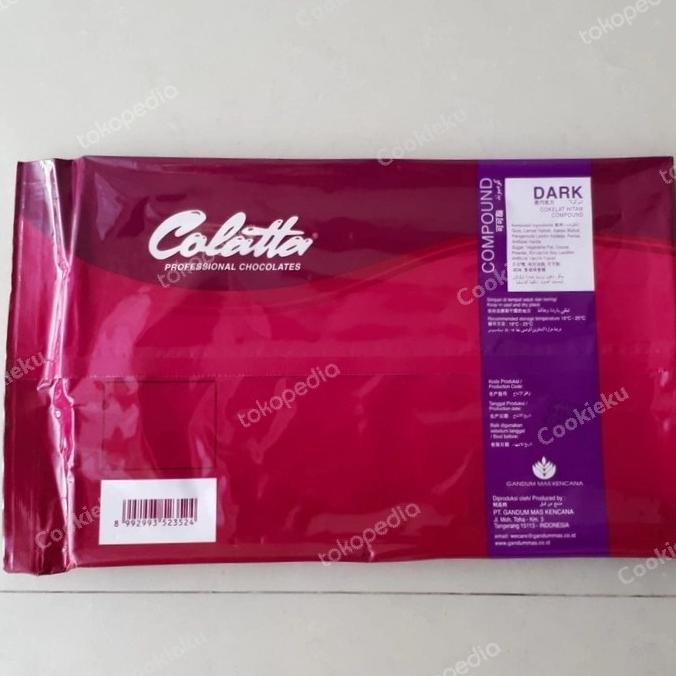 

[COD] Collata Dark Compound 1kg / coklat blok hitam collata 1 kg [COD]