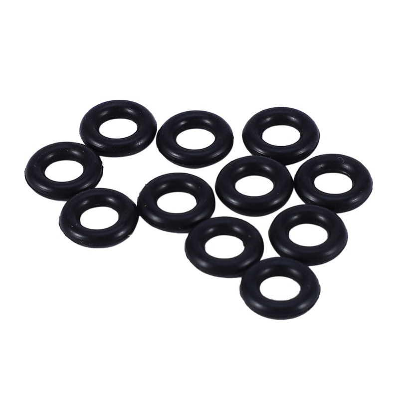 10pcs Karet Hitam Segel Minyak Cincin Berbentuk O Seal Pencuci