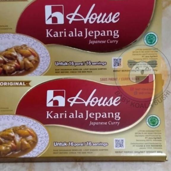 

Terbatas--HOUSE Japan Curry Kare Jepang 16 Porsi Halal │ Bumbu Kuah Kari Ramen Udon