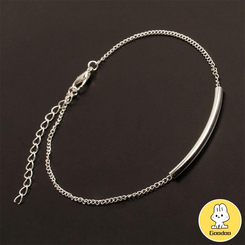 Vintage Fashion Metal U Tube Anklet Beach Summer Alloy Anklet -Doo