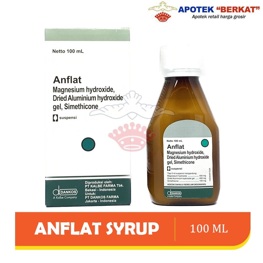 Anflat syrup / anflat sirup 100 ml /ready