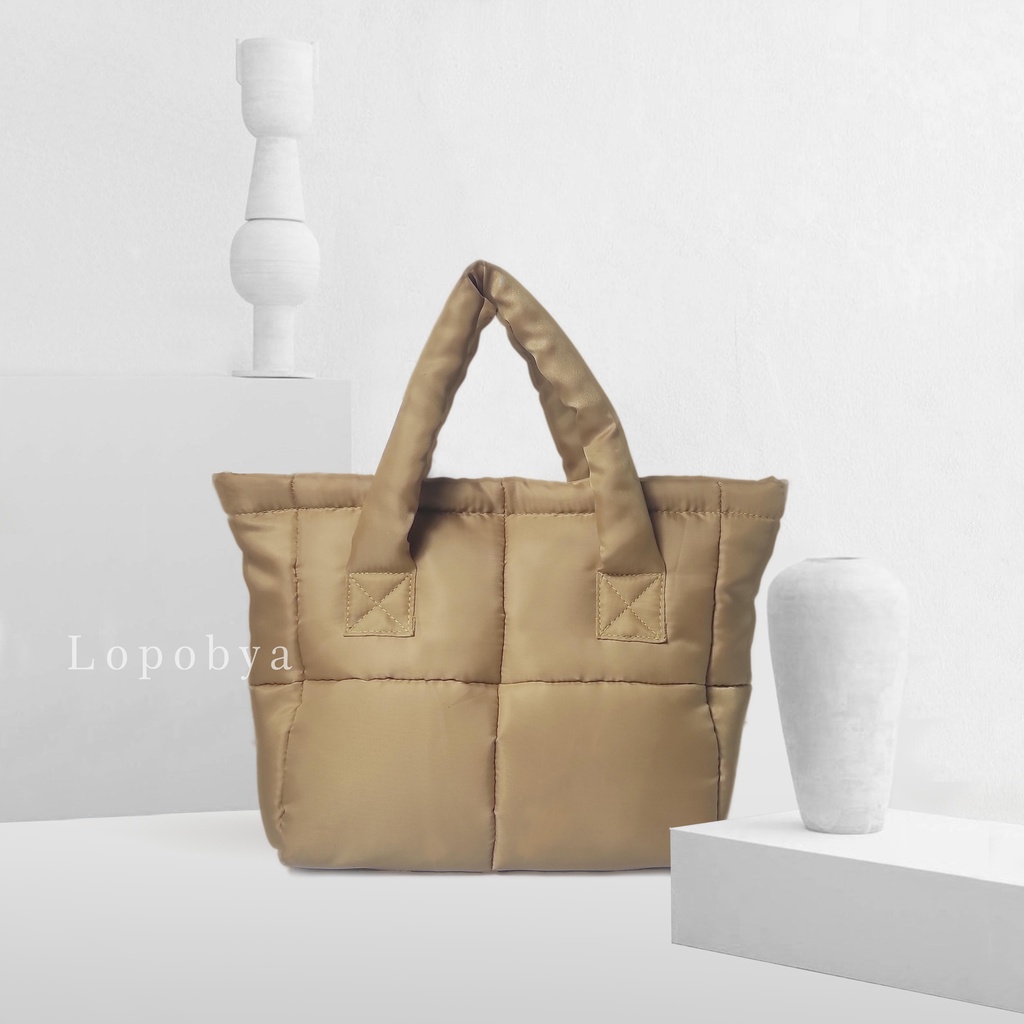 Mini Puff - Lopobya / Tas Selempang &amp; Bahu / Taw Wanita / Tas Puffy