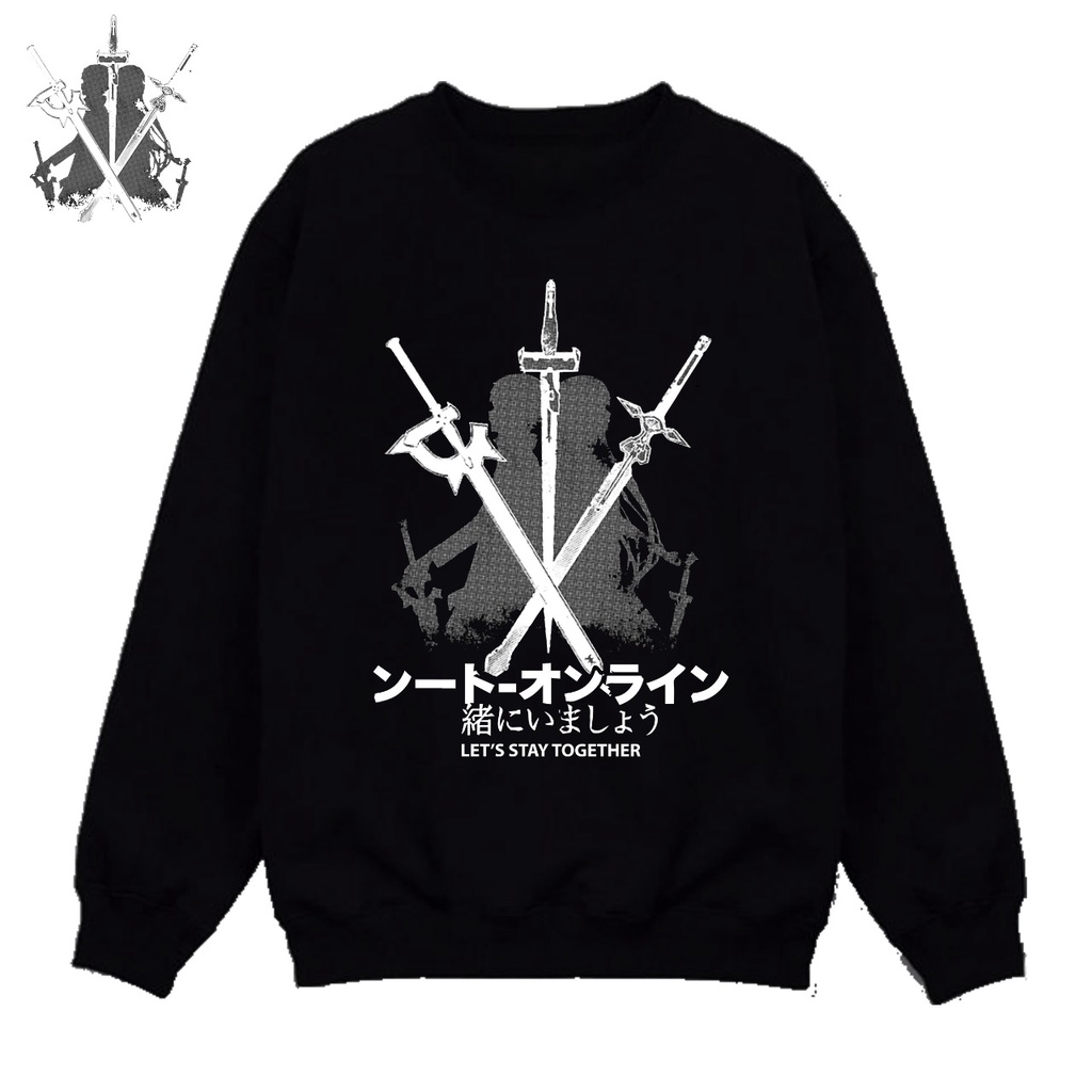 Sweater anime SAO Let's stay together