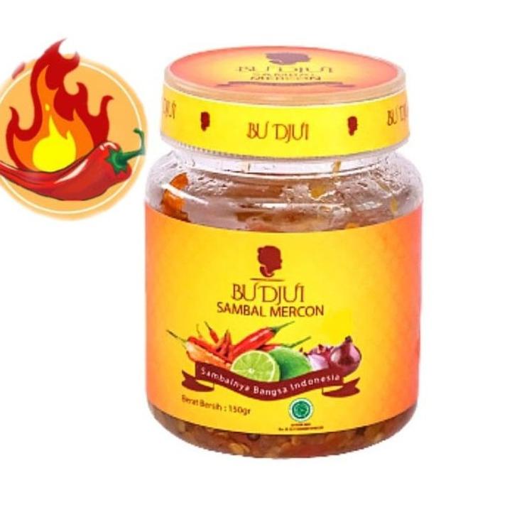 

㋿H SAMBAL BU DJUI Sambal Mercon Sambal Bawang GREAT SALES 2896 ♘