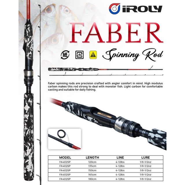 JORAN CARBON IROLY FABER SOLID MEDIUM LIGHT