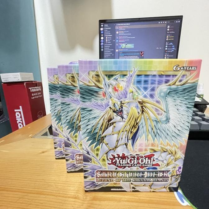 Yugioh Crystal Beast Structure Deck TCG