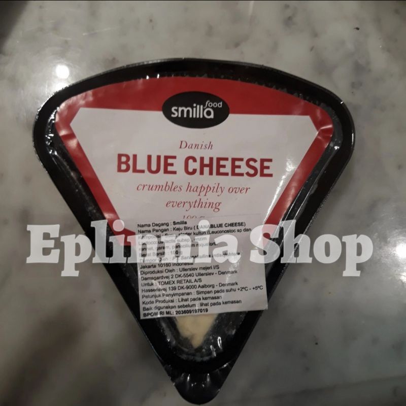 

Smilla Danish Blue Cheese 100 gr - Smila Keju Biru