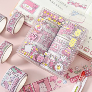 Jual Stiker Roll Box Isi Roll Stiker Cute Shopee Indonesia