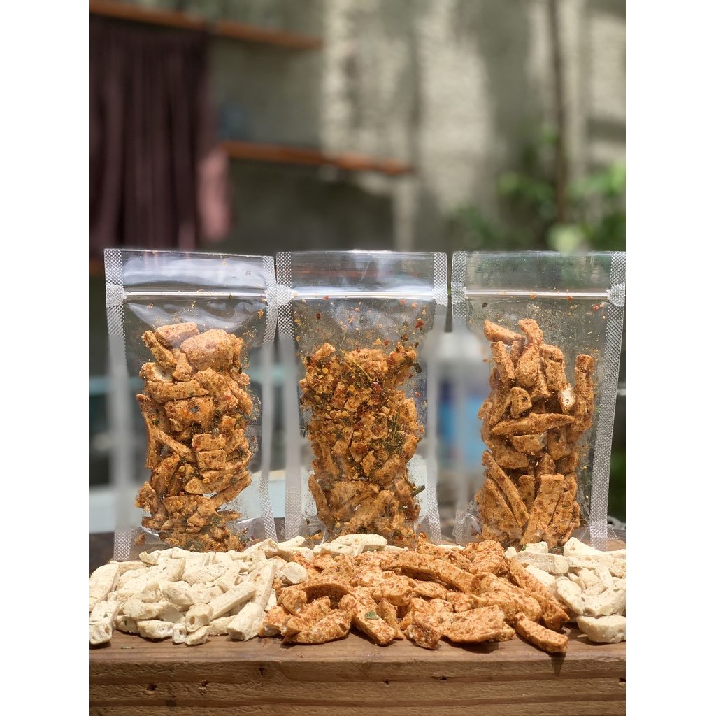 

Basreng Pedas Daun Jeruk 75 gram / 100 gram / 150 gram.