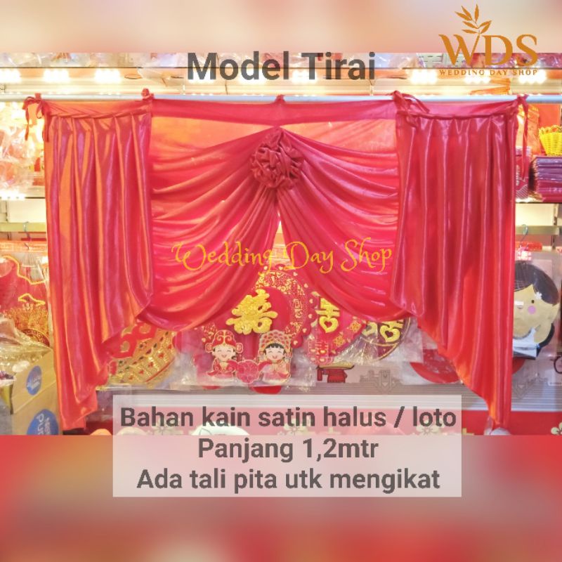 WDS KAIN MERAH SANGJIT / KAIN MERAH PINTU / KAIN MERAH WEDDING / ANGPOU / FUNGPU